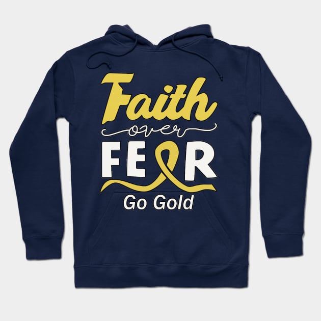 Faith over Fear Hoodie by scribbler1974